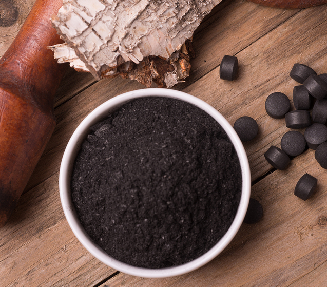 Tratamiento para detoxificar con Carbón activado