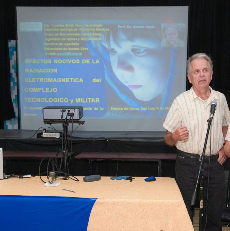 4- Efectos nocivos de la radiación electromagnética del complejo tecnológico militar. Dr. Andrés Ozols